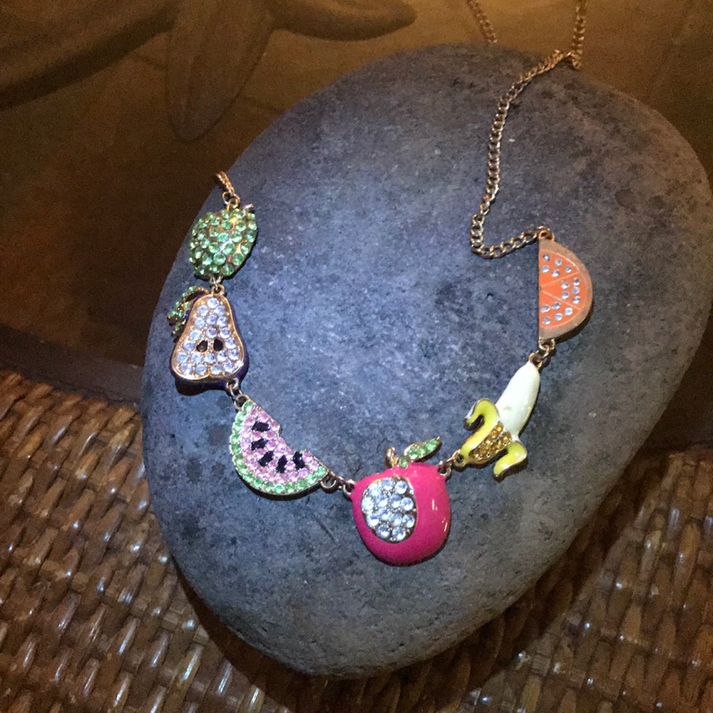 Claire’s fruit salad necklace